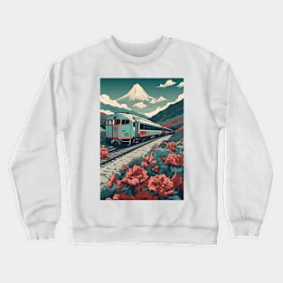 Train in Japan Crewneck Sweatshirt